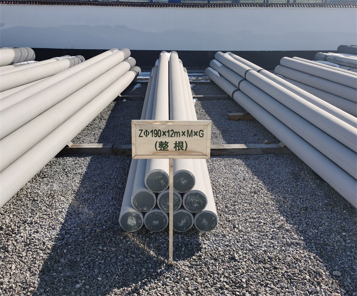 锦州190×12米钢筋混凝土水泥电线杆